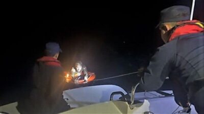 MUĞLA (AA) – Muğla'nın Bodrum ilçesinde yüzerek yurt dışına geçmeye