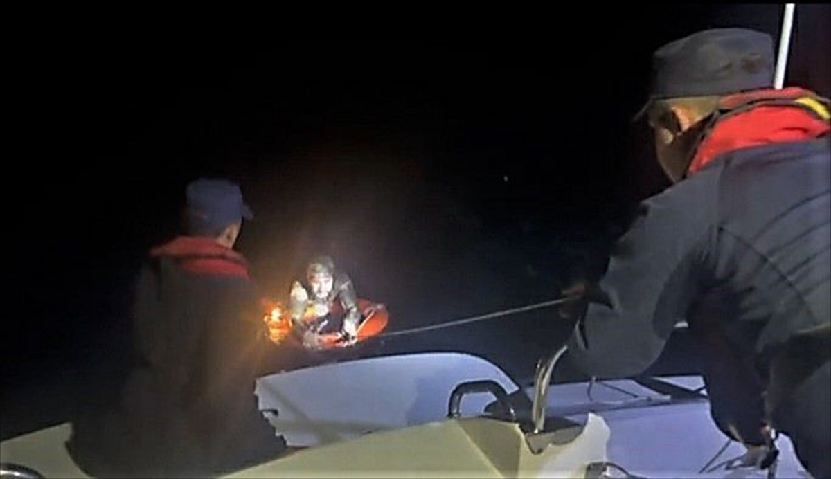 MUĞLA (AA) – Muğla'nın Bodrum ilçesinde yüzerek yurt dışına geçmeye