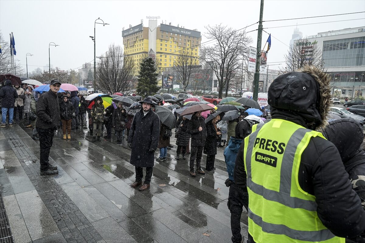 SARAYBOSNA (AA) – Bosna Hersek Radyo ve Televizyonu (BHRT) çalışanları,