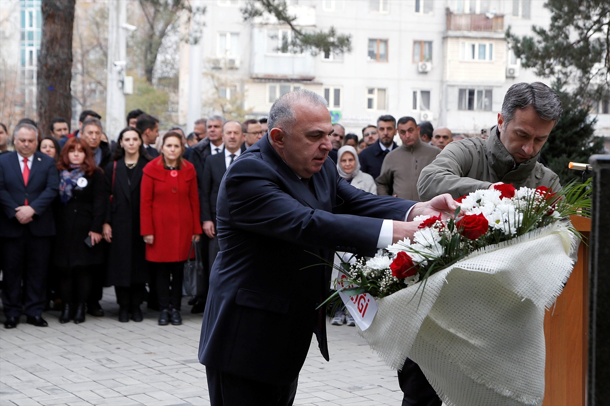 BİŞKEK (AA) – Türkiye Cumhuriyeti'nin kurucusu Mustafa Kemal Atatürk, ebediyete