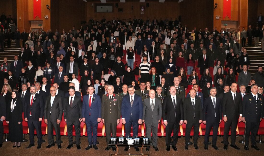 ERZURUM (AA) – Büyük Önder Mustafa Kemal Atatürk'ün ebediyete intikalinin