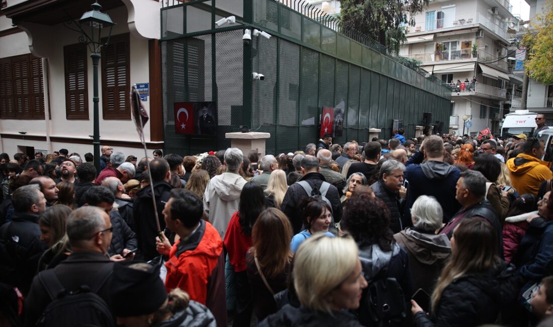 SELANİK (AA) – Türkiye Cumhuriyeti'nin kurucusu Büyük Önder Mustafa Kemal