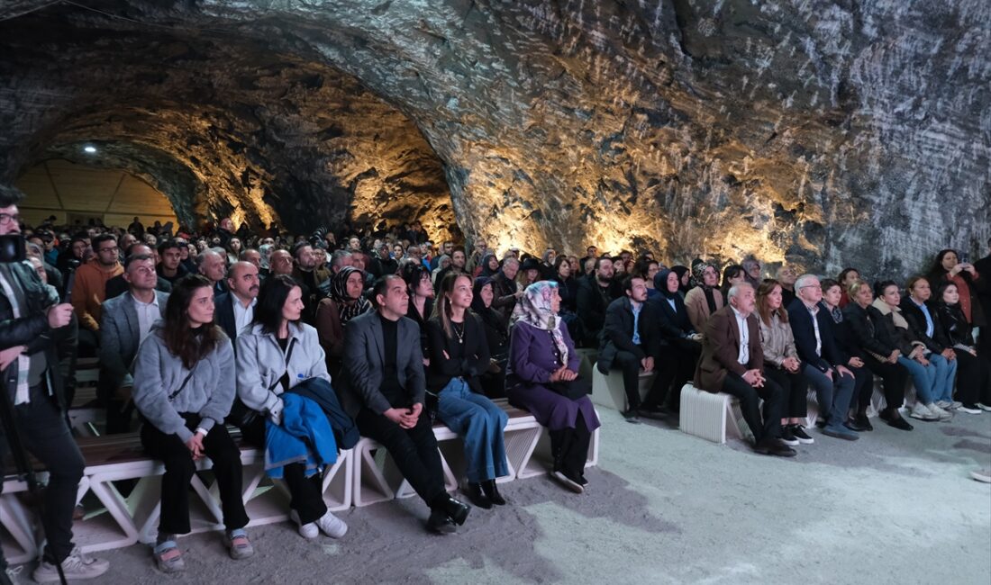 ÇANKIRI (AA) – Çankırı Yer Altı Tuz Şehri'nde, Canan Karatay