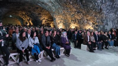 ÇANKIRI (AA) – Çankırı Yer Altı Tuz Şehri'nde, Canan Karatay