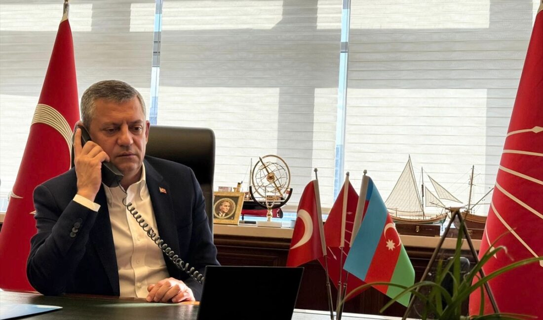 ANKARA (AA) – CHP Genel Başkanı Özgür Özel, Azerbaycan Cumhurbaşkanı