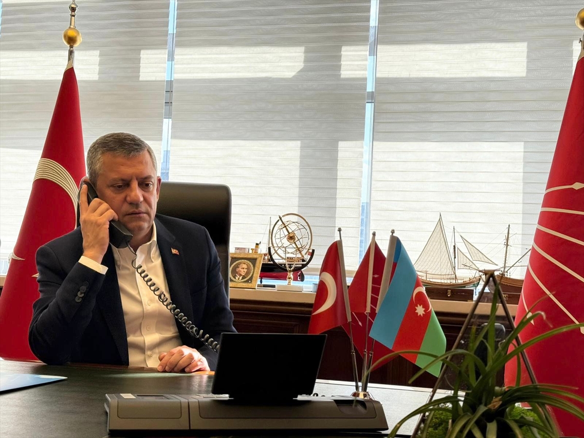 ANKARA (AA) – CHP Genel Başkanı Özgür Özel, Azerbaycan Cumhurbaşkanı