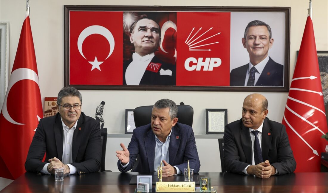 GAZİANTEP (AA) – CHP Genel Başkanı Özgür Özel, Gaziantep'te partisinin
