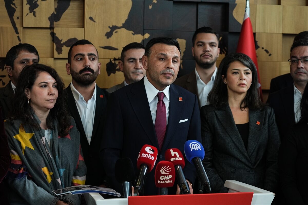 İSTANBUL (AA) – CHP İstanbul İl Başkanı Özgür Çelik, İstanbul