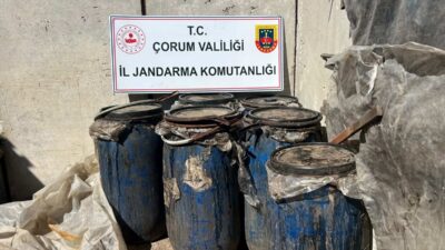 ÇORUM (AA) – Çorum'da jandarma ekiplerince yapılan operasyonlarda 130 bin