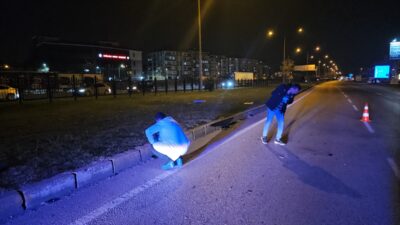 ÇORUM (AA) – Çorum'da yolun karşısına geçmeye çalışırken tırın çarpması