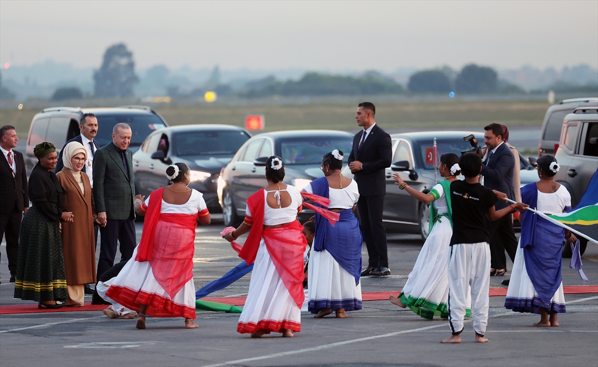 JOHANNESBURG (AA) – Cumhurbaşkanı Recep Tayyip Erdoğan, G20 Liderler Zirvesi'ne