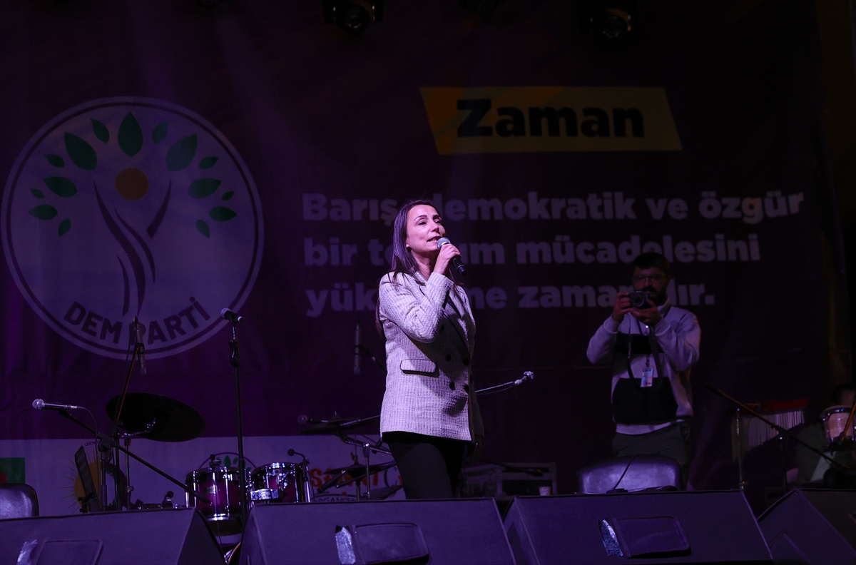 HAKKARİ (AA) – Halkların Eşitlik ve Demokrasi Partisi (DEM) Eş