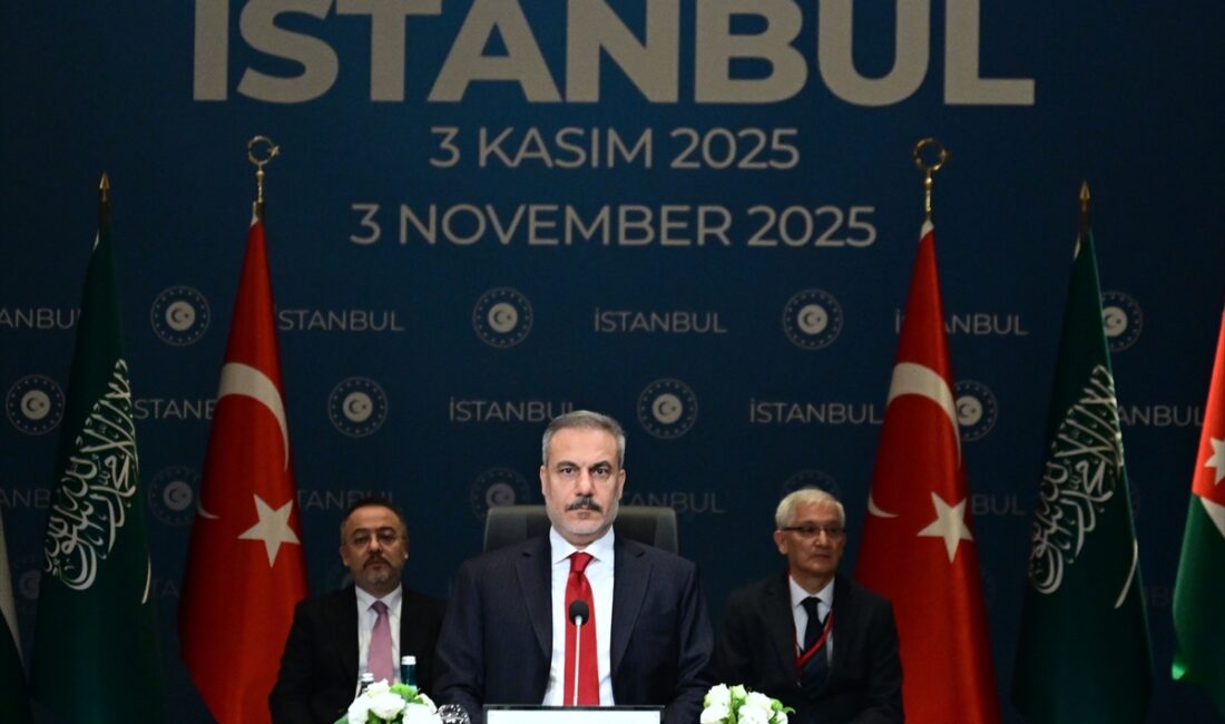 İSTANBUL (AA) – Dışişleri Bakanı Hakan Fidan'ın ev sahipliğinde İstanbul'da