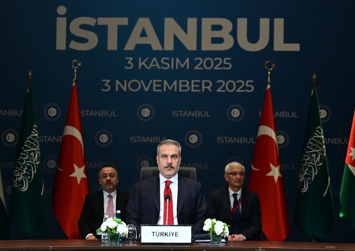 İSTANBUL (AA) – Dışişleri Bakanı Hakan Fidan'ın ev sahipliğinde İstanbul'da