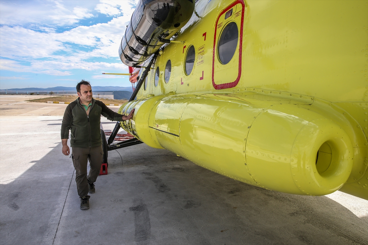 - Denizli'de 2022 yılında düşen yangın söndürme helikopterinden yaralı kurtulan