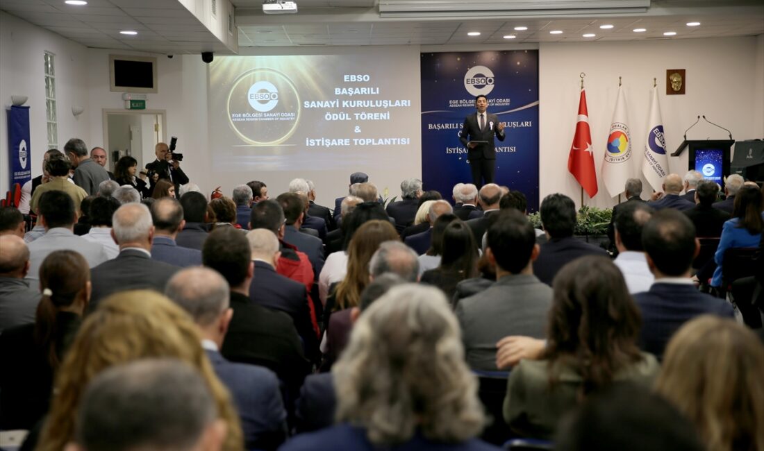 İZMİR (AA) – Ege Bölgesi Sanayi Odası (EBSO), üretim, yatırım