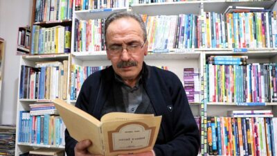 - Eski kitaplarla 1995'ten bu yana hayatını geçiren Nizamettin Korucu'nun