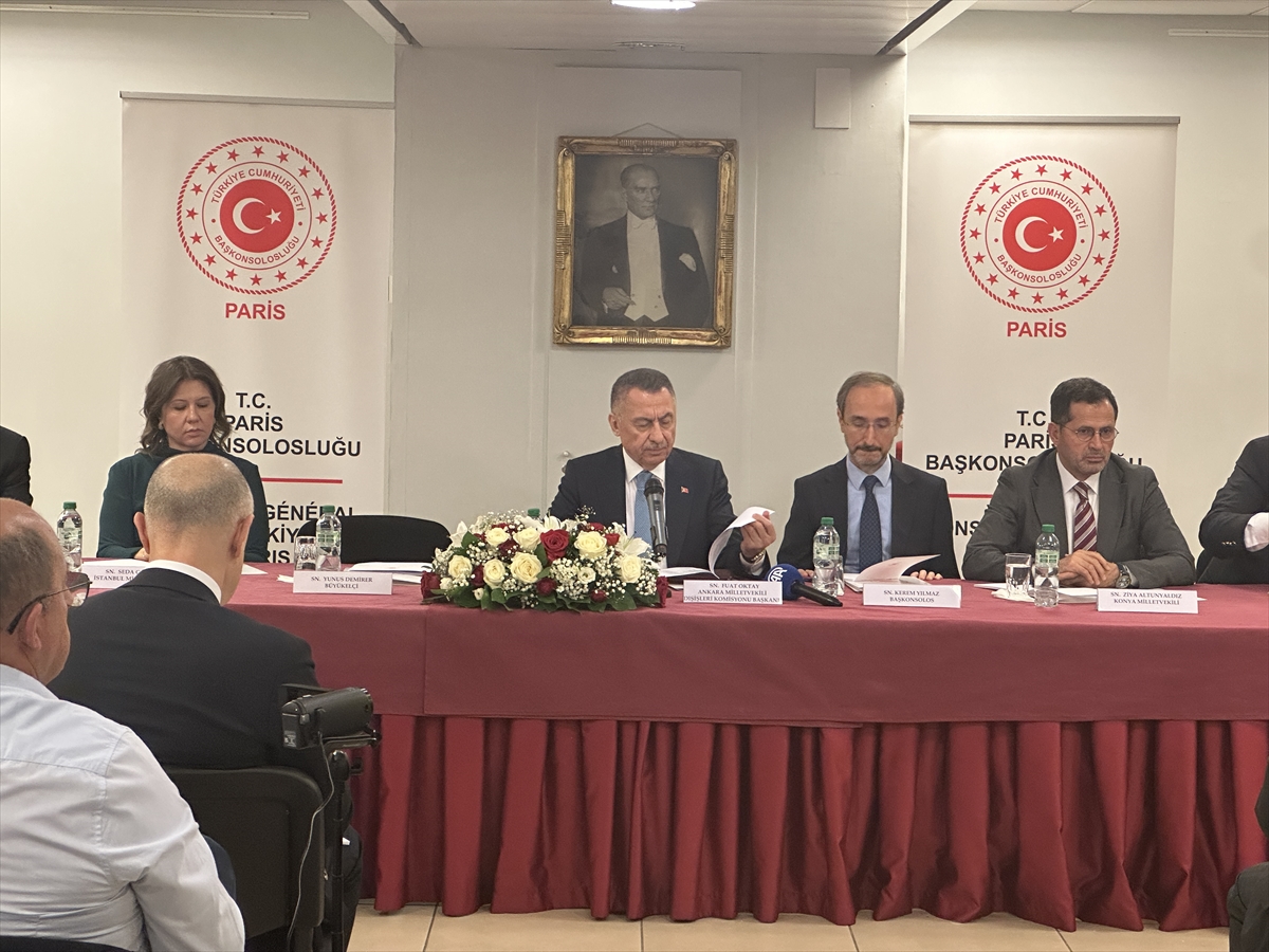 PARİS (AA) – TBMM Dışişleri Komisyonu Başkanı ve AK Parti