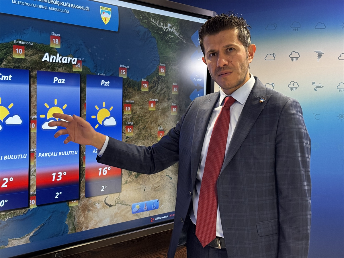 - Hafta boyunca mevsim normallerinin altında seyreden sıcaklıklar, gelecek hafta