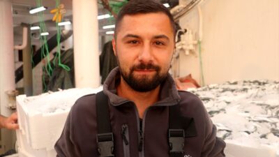 TEKİRDAĞ (AA) – Marmara Denizi'nde avlanan Karadenizli balıkçılar, Tekirdağ'da limana