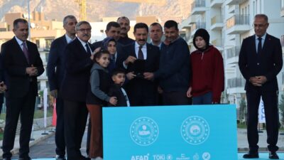 - "Şu ana kadar konut ve iş yeri olarak 98