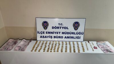 HATAY (AA) – Hatay'ın Dörtyol ilçesinde evden para ve ziynet