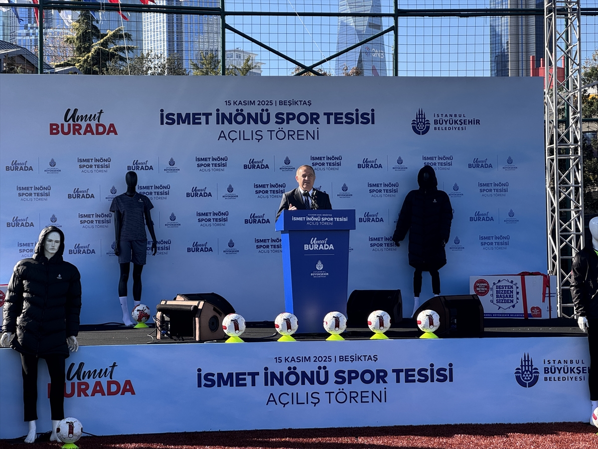 İSTANBUL (AA) – İstanbul Büyükşehir Belediyesince (İBB) yenilenen Beşiktaş İsmet