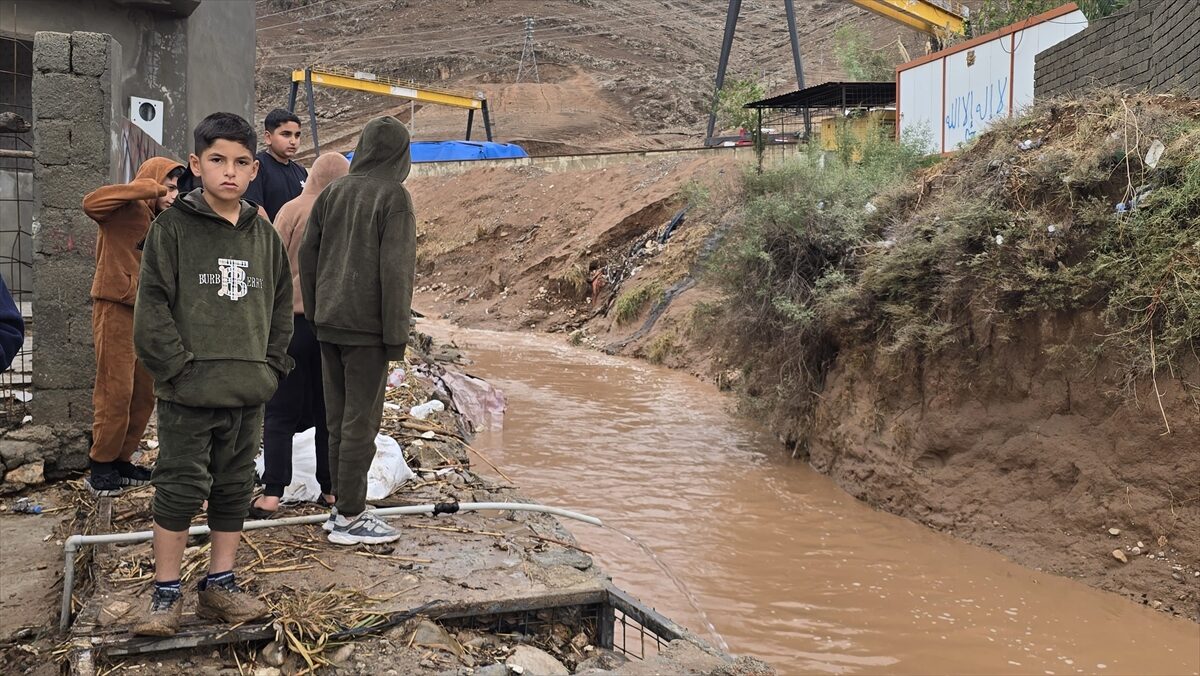 ERBİL (AA) – Kuraklıkla boğuşan Irak’ın Erbil kenti başta olmak