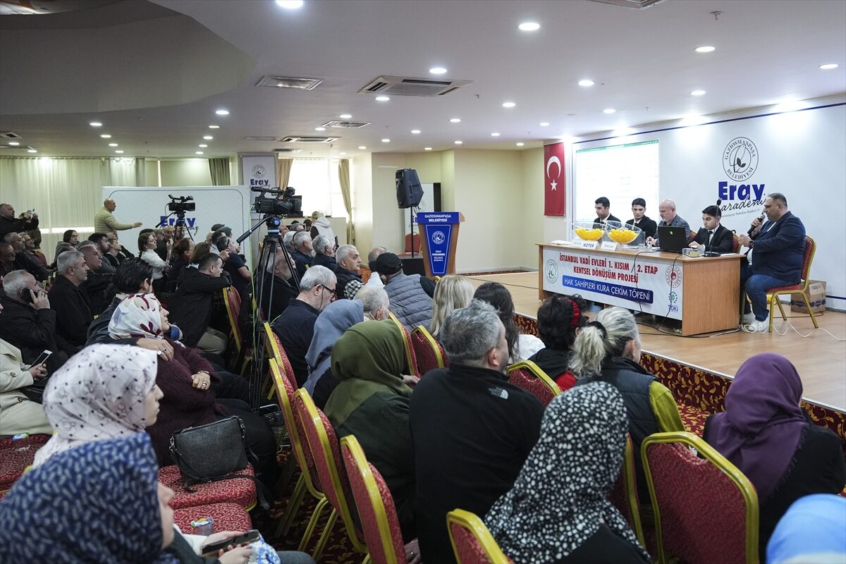 İSTANBUL (AA) – Gaziosmanpaşa'da hayata geçirilen İstanbul Vadi Evleri 1.