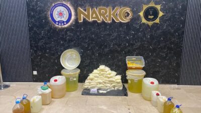 İSTANBUL (AA) – İstanbul'da düzenlenen uyuşturucu operasyonunda 178 kilo 800