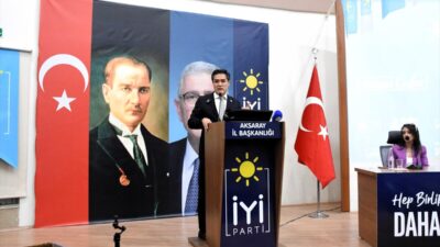 AKSARAY (AA) – İYİ Parti Grup Başkanvekili Buğra Kavuncu, Aksaray