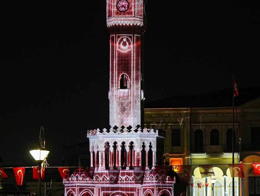 İZMİR (AA) – İzmir Kültür Yolu Festivali kapsamında kentin simgesel