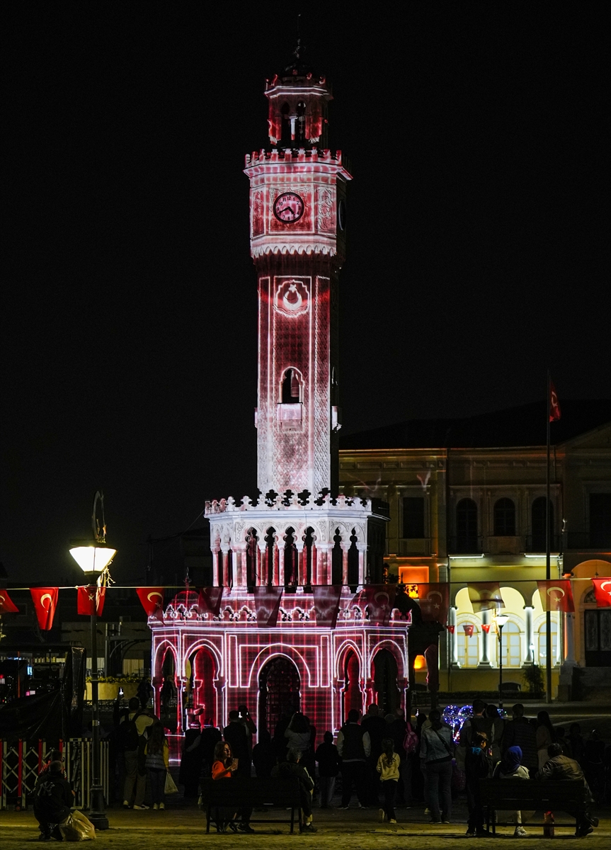 İZMİR (AA) – İzmir Kültür Yolu Festivali kapsamında kentin simgesel
