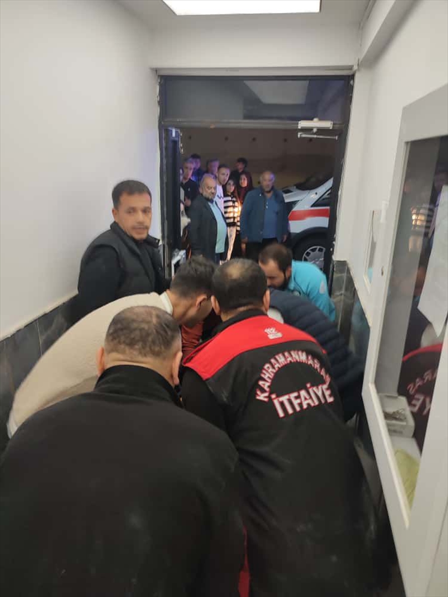 KAHRAMANMARAŞ (AA) – Kahramanmaraş'ın Onikişubat ilçesinde apartmandaki asansörün düşmesi sonucu