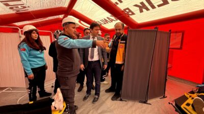 KAHRAMANMARAŞ (AA) – Kahramanmaraş'ta, Türkiye Afet Müdahale Planı kapsamında 10