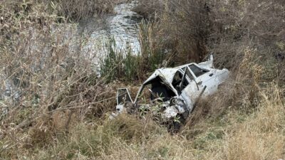 KAHRAMANMARAŞ (AA) – Kahramanmaraş'ın Göksun ilçesinde köprüden düşen otomobildeki anne