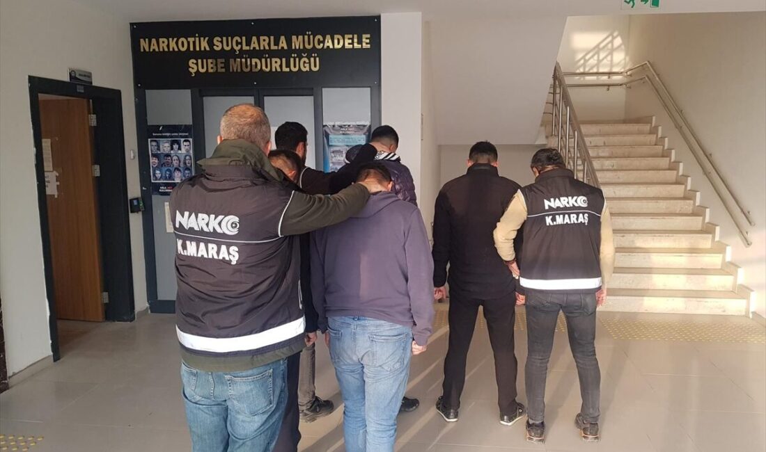 KAHRAMANMARAŞ (AA) – Kahramanmaraş'ın Elbistan ilçesinde uyuşturucu operasyonunda gözaltına alınan