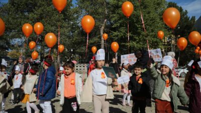 KARABÜK (AA) – Karabük'ün Eflani ilçesinde ana sınıfı öğrencileri, lösemi