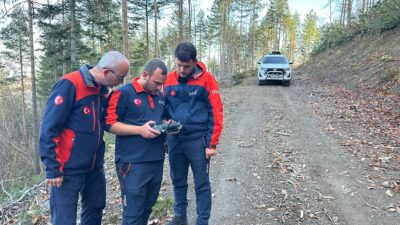- Bölgedeki bir bataklıkta iş makineleriyle arama yapıldı ancak bir
