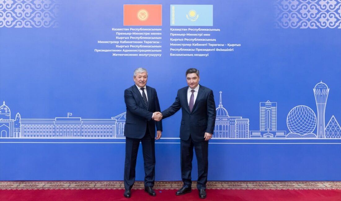 ASTANA (AA) – Kazakistan ve Kırgızistan arasındaki karşılıklı ticaret hacmi