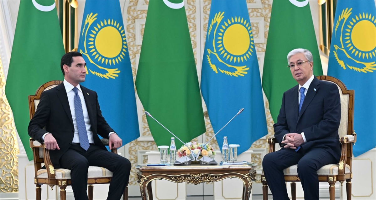 ASTANA (AA) – Kazakistan ve Türkmenistan liderleri, Afganistan üzerinden Güney