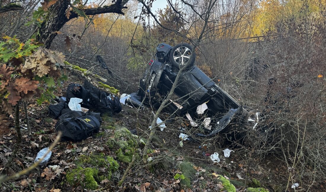 KIRKLARELİ (AA) – Kırklareli'nde SUV tipi aracın devrilmesi sonucu 8