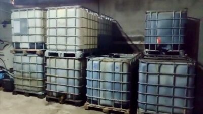 KIRŞEHİR (AA) – Kırşehir'de düzenlenen operasyonda toplam 33 bin litre