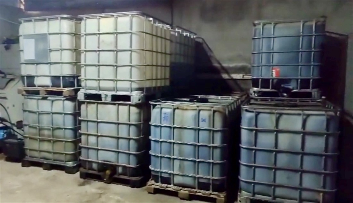 KIRŞEHİR (AA) – Kırşehir'de düzenlenen operasyonda toplam 33 bin litre