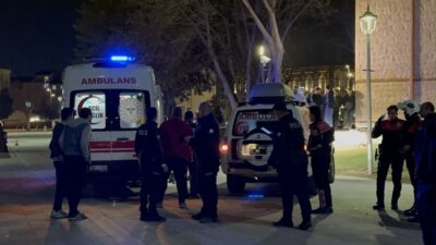 KONYA (AA) – Konya'da çıkan bıçaklı kavgada 17 yaşındaki yabancı