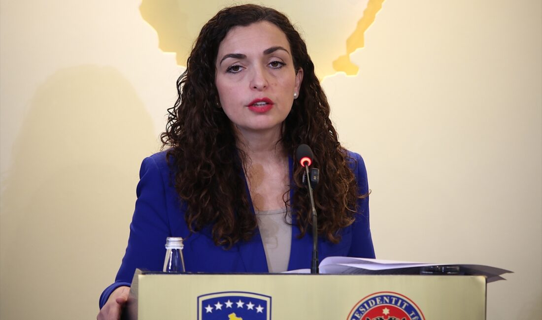 PRİŞTİNE (AA) – Kosova Cumhurbaşkanı Vjosa Osmani, genel seçimin galibi