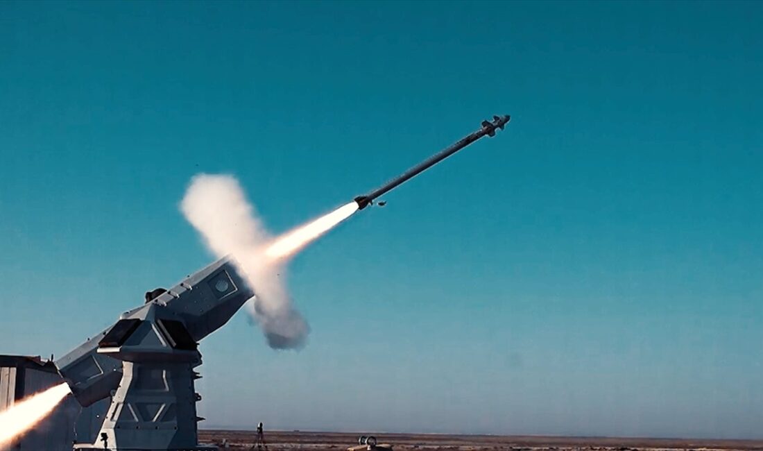 - Roketsan tarafından geliştirilen LEVENT Yakın Hava Savunma Sistemi, ilk