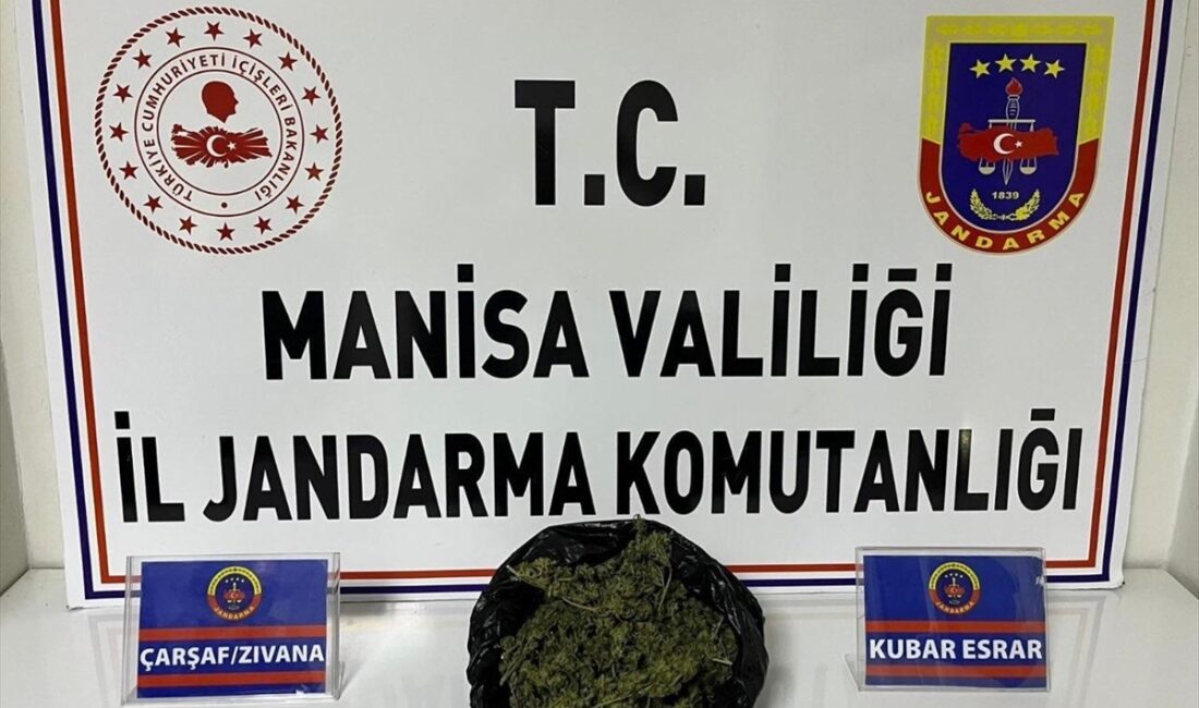 MANİSA (AA) – Manisa'nın Salihli ilçesinde uyuşturucu madde ticareti yapan
