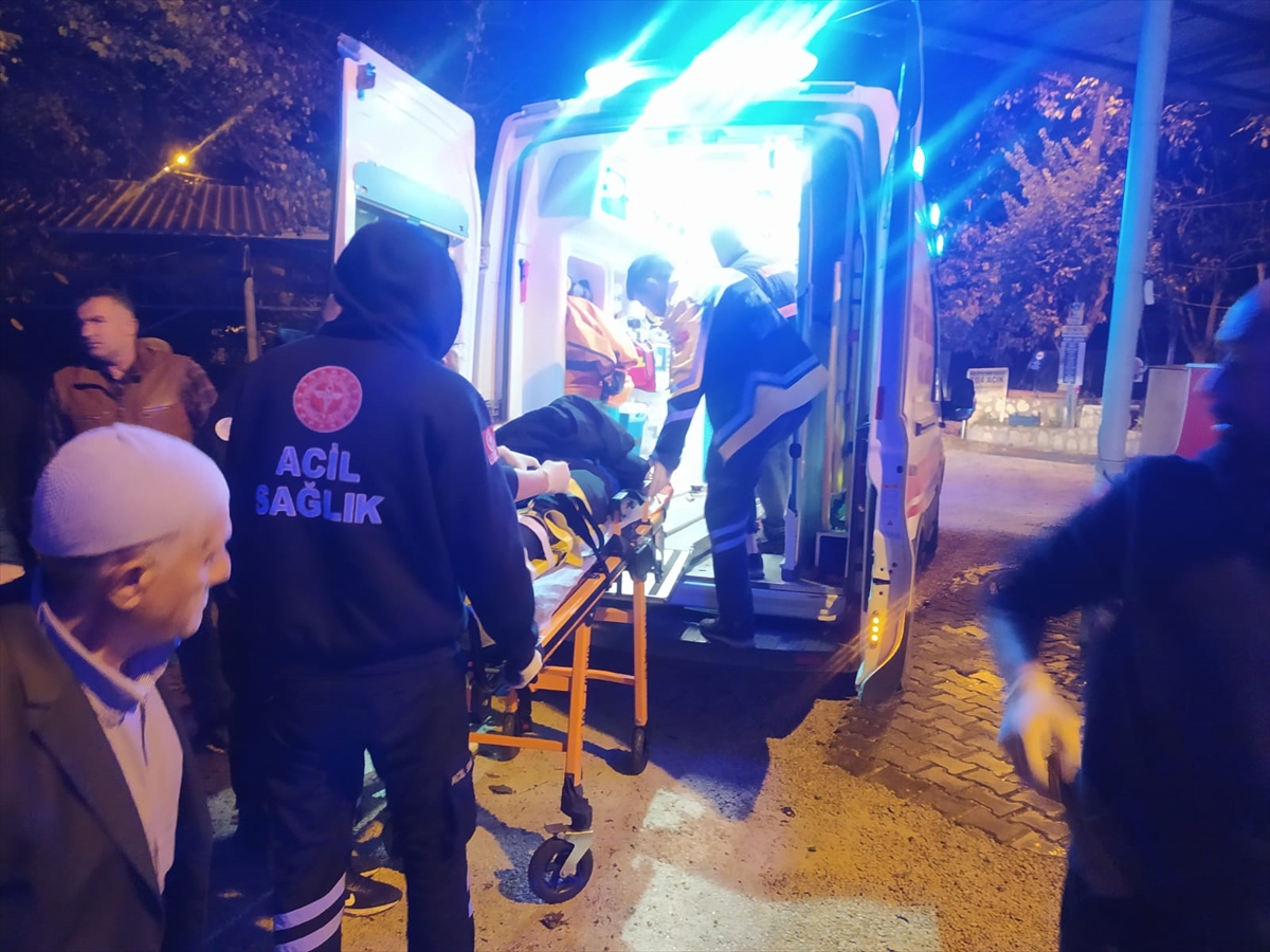 MARDİN (AA) – Mardin'in Nusaybin ilçesinde devrilen pikaptaki 2'si çocuk