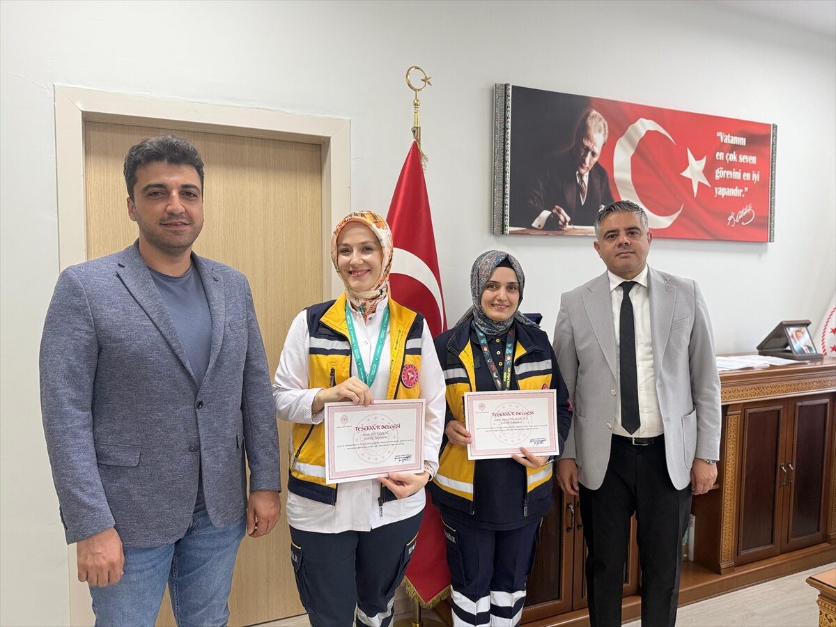 MARDİN (AA) – Mardin'de, doğum sancısı başlayan kadın, sağlık personelinin